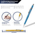 Pacific Arc Mechanical Pencil Set, .5 mm, .7mm, .9 mm with 3 Spare Erasers, Refillable Lead Pencil Holder for Drafting,
