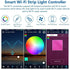 4-Pin 3535 5050 2835 iNextStation Smart RGB WiFi LED Controller Output Compatible with Alexa/Google Home
