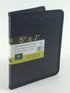 Filexec Products Art Presentation Book, 5"x7", 24Page/48 Views, Pack of 2, Black