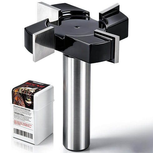KaiwarKihely CNC Spoilboard Surfacing Router Bits, 1/2 inch Shank 2 inch Cutting Diameter,