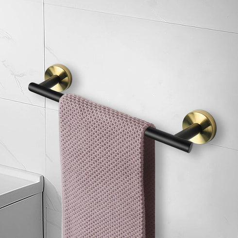 NearMoon Bathroom Towel Bar - Thicken Stainless Steel Shower Towel Rack for Bathroom, Wall Mounted Towel Holder (1