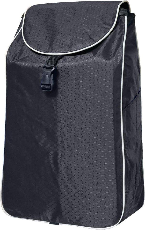 Bornfornice Replacement Bag for Shopping Cart - Waterproof Trolley Bags, 31L (Black)