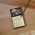 Caroline's Treasures Australian Shepherd Spooky Halloween Sticky Note Holder, Refillable Dispenser Self-Sticky Note Pads
