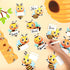 Bee Bulletin Board Decorations Set, gisgfim Summer Spring Sunflowers Borders Cutouts for Classroom Teacher Decor