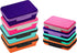 It's Academic Flexi Storage Box, Folding, Collapsible, Adjustable for Pencils, Supplies, Purple (23135)