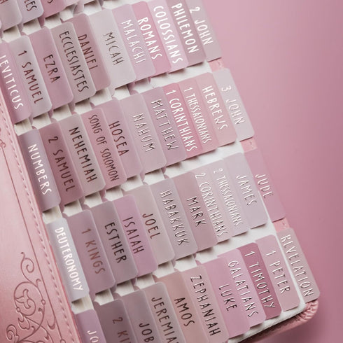 Summaries(Rose 80Chapters UPAFEXXI-Laminated Bible Tabs with Book Gold Foil Embossed Lettering), Bible Tabs for Women