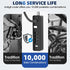 Cable Locks with Combination - 23.6 Inch Steel Small Cable Rope Locks with 4-Digit Combination, Resettable Code for