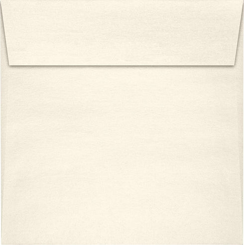 LUXPaper Square Invitation Envelopes | Peel & Press | 6 1/4" x 6 1/4" | Champagne Metallic | 81lb. Text | 50 Qty