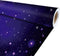 Qyeahkj Outer Space Bulletin Board Paper Roll - Galaxy Background Paper for Art Craft Classroom Supplies (17.7in x 20ft)