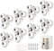 HUIXIHU Self Adhesive Caster Wheels Heavy Duty Swivel Wheels for Furniture, Load 80