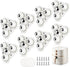 HUIXIHU Self Adhesive Caster Wheels Heavy Duty Swivel Wheels for Furniture, Load 80
