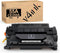 v4ink Compatible CE255A Toner Cartridges for HP 55A 55X, Black Ink for HP P3015 Series