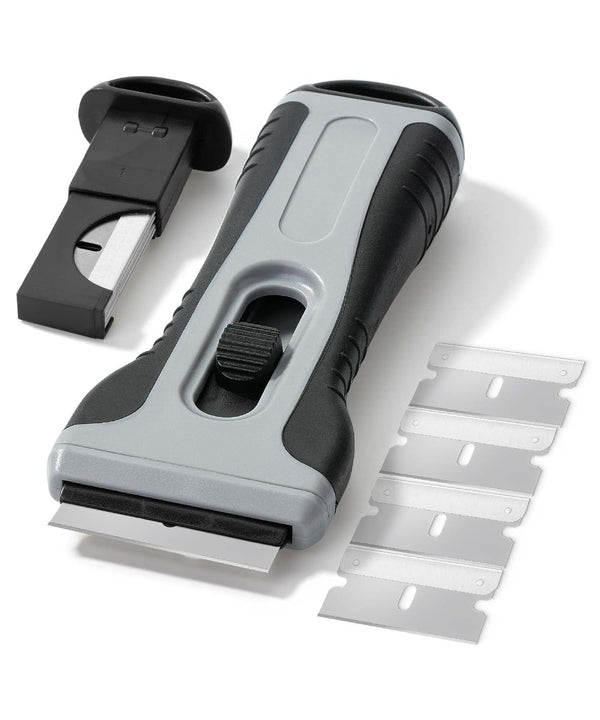 Bates- Razor Blade Scraper, Razor Scraper Set with 15 Extra Blades, Razor