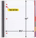 Five Star Spiral Notebook, 5 Subject, College Ruled, 200 Sheets, 8-1/2" x 11", Purple, Advance Notebook with Spiral