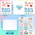 9 Sets 14 22" 9 etec Big Thank You Cards with Envelope x Jumbo Giant Appreciation Card Oversize Large Greeting Message