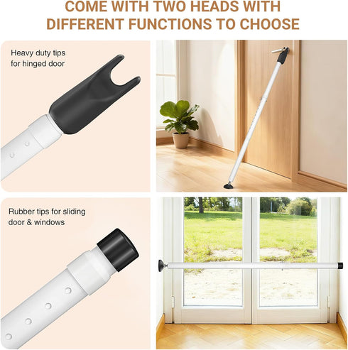Enayplon Jammer, 1 Pack Sliding Glass Door Security Bar, Patio Door Barricade Security Bar, Apartment BarSliding Door