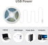 5V Lights,9.84FT/3M,Natural 4000K,320LEDs/M,8mm IP20,1M USB COB LED Strip White Width,Not Waterproof USB Cable,Flexible