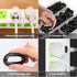 260 Pcs Rubber Grommet Kit Set of 7 Sizes, Firewall Hole Plug Ring for Plumbing, Automotive Repair