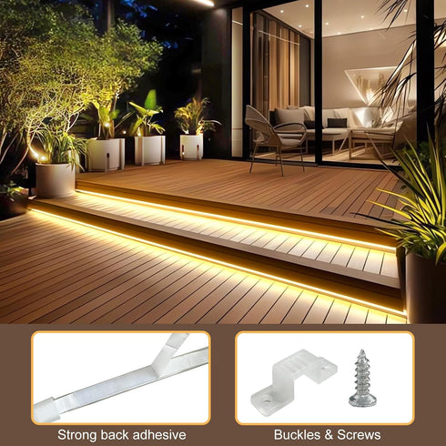150 16.4Ft echosari LED Strip Lights Battery Operated Waterproof Strip Lights with Remote Timer Cuttable Light Strip