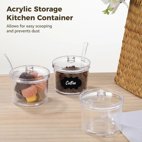 Generic 12 PCS Ice Cream Topping Containers with Lids