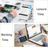 Keyboard Wrist Rest Pad Ergonomic Mouse Pad Set, Non-Slip PU Base for Laptop, Home, Gaming, Office
