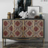 Y9839 Damask Peel and Stick Wallpaper, 17.7" x 9.8ft, Removable Contact Paper for Furniture, Shelf Liner