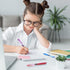 WRITECH 8ct Gel Pens - Fine Point 0.5mm Multicolor Ink, Smooth Writing, No Smear for Journaling, Drawing