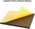 Premium Self-Adhesive Foam Padding Sheet, 4" x 4" x 1/4", 8PCS Neoprene Rubber for Crafts and Floor Protection