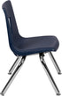 EMMA 12-inch + OLIVER Navy Student Stack School Chair