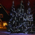 12 Inch 8 288 LJLNION Meteor Shower Lights, Outdoor Icicle Christmas Lights, Tubes LED Iciclelights Snow Falling Light
