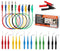 HORUSDY 22PCS Back Probe Pin Kit, Electrical Testing Probes with 5 Colors Silicone Wires for Multimeter