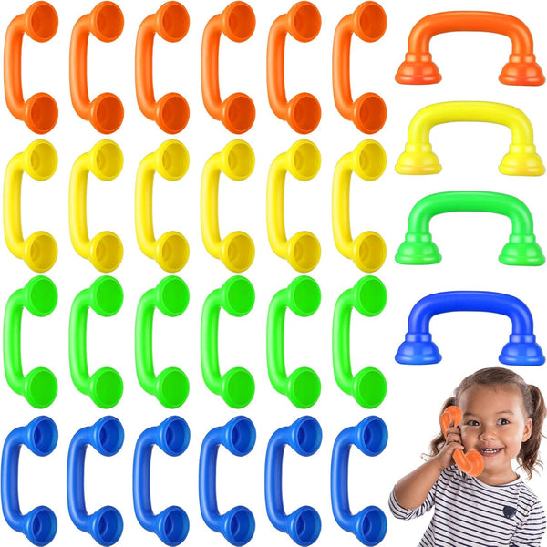 Shappy Bulk Reading Phones for Classroom Auditory Feedback Phone Manipulatives for Preschool Children