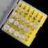 Diamond Burr Set - 50pc for Rotary Tools, Ceramics, Tile, Glass, and Stone Carving