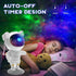 360 8 SFOUR Astronaut Galaxy Projector, Star Projector Night Light with Remote Control & Timer, Rotatable Head, Nebula