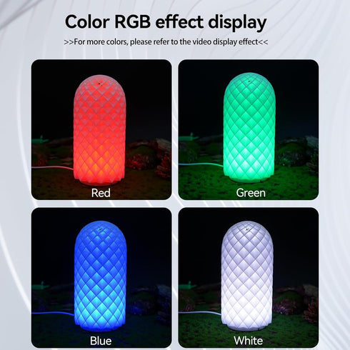 6PCS 001 H2D/X1/P1P/A1 3D 5V Remote Control RGB LED Lamp Kit with Power Off Color Storage for Bambu Lab Includes Button