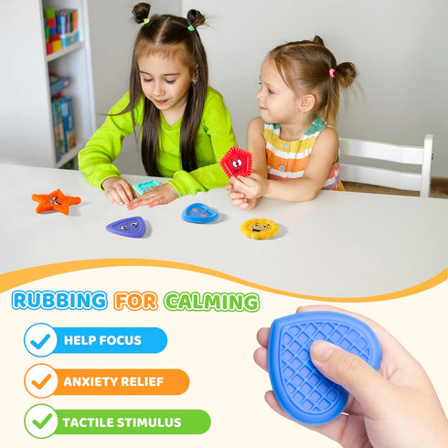 Emotion Sensory Toys for Toddlers Kids, Social Emotional Learning for Nonverbal Autism Special Needs, Play Therapy