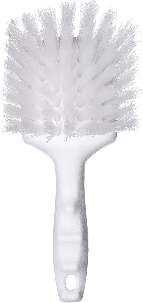 SPARTA 4054200 Nylon Dish Scrub Brush, 8 Inches, Utility Cleaning Brush with Hanging Hole