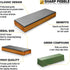 Sharp Pebble Premium Leather Strop for Knife Sharpening with Polishing Compound - Sharpening Strop for Knives, Straight