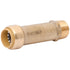SharkBite 3/4 Inch MNPT Slip Adapter - Push to Connect Brass Plumbing Fitting for Copper, CPVC, U3134LFA