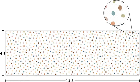 Teacher Created Resources Better Than Paper Bulletin Board Roll, Everyone is Welcome Painted Dots