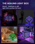 Tinyimi (4Inches) Infinity Hyper Cube LED Table Light, Color-Changing Music-Sync APP-Controlled Ambient Light