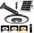 Auzev Solar Lights Indoor Outdoor 3000LM Solar Powered Shed Light with Switch,