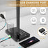 Dimmable 50 CHARYJOD LED Desk Lamp with USB Charging Port Bright, Lighting Modes Dual Swing Arm Architect Table Lamp