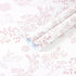 Heroad Boho Peel and Stick Wallpaper Pink Floral Contact Paper 17.3"x393" Leaf