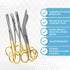 5pc Stainless Steel Bandage Scissors,Stitch Scissors,Hemostat & Diagnostic Penlight -Survival Prepper Supplies