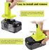 Power Wheels Adapter for Ryobi 18V Battery - Battery Converter Kit with Fuse, Switch & Wire Harness