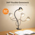 5 Dimming, RG0 LEPOWER Clip on Light, Reading Lights for Books in Bed with Colors & Stepless Eye-Care, Amber Glow Light