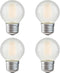 Frosted Dimmable LED Ceiling Fan Light Bulbs- E26 Base 4000K Neutral White