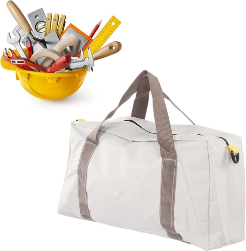 Tool Bag with Large Capacity Storage, Wear Resistant and Portable, 20in Wide Mouth for Auto Repair and Woodworking