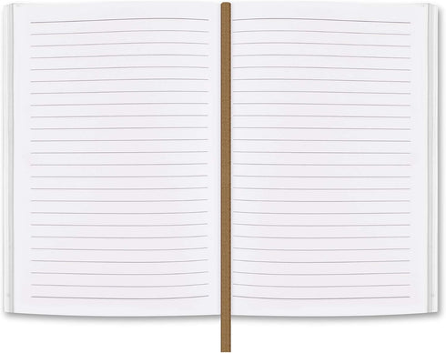 moonster Lined Journal Notebook Paper for Refillable Leather Journals, 8.25 x 5.75, 320 Pages, Premium Milled Inserts A5